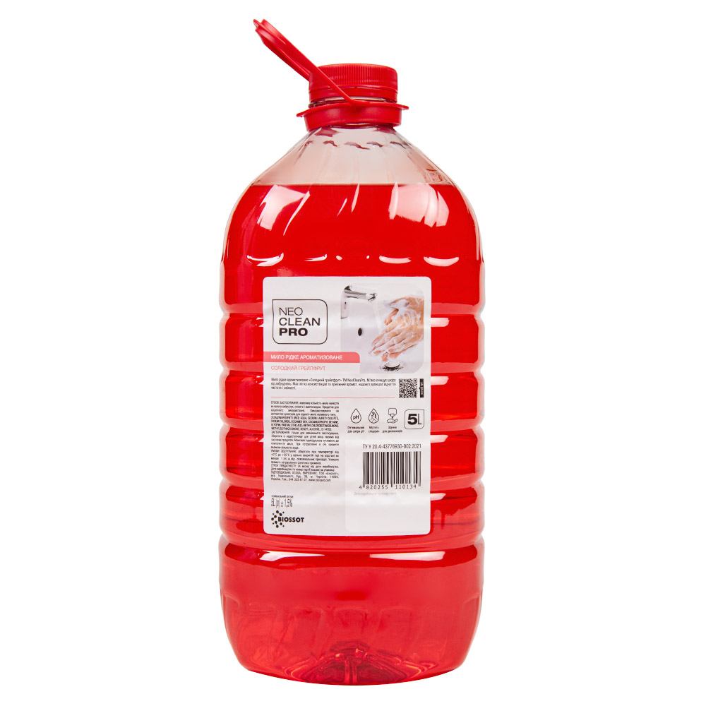 NeoCleanPro Мило рідке "Солодкий грейпфрут", 5 л